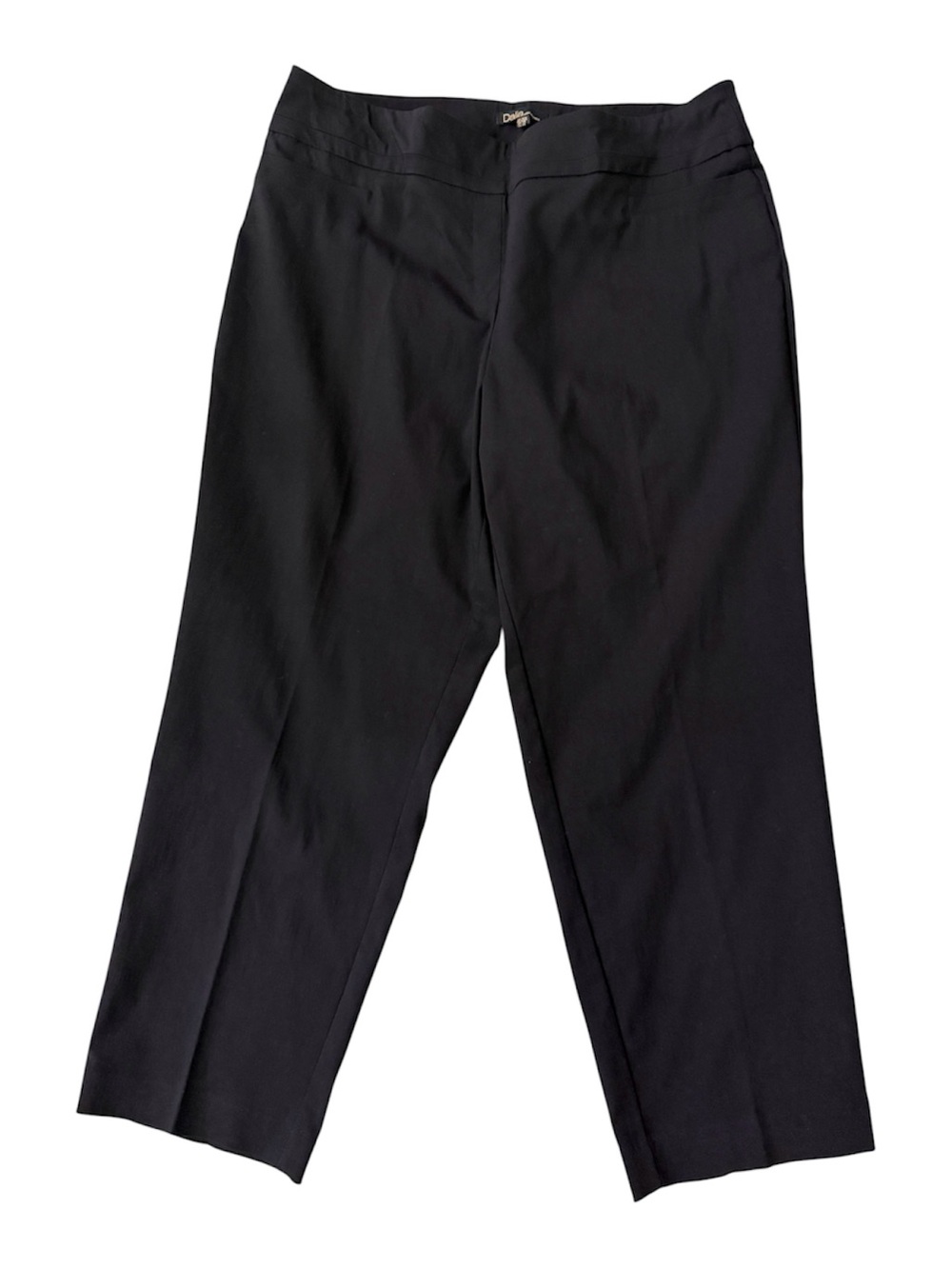 Dalia Women’s Black Pull On Pants With pockets Size 16w